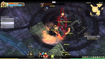 Tree of Savior - Highlander gameplay (Level 34 - Unknocker boss fight)