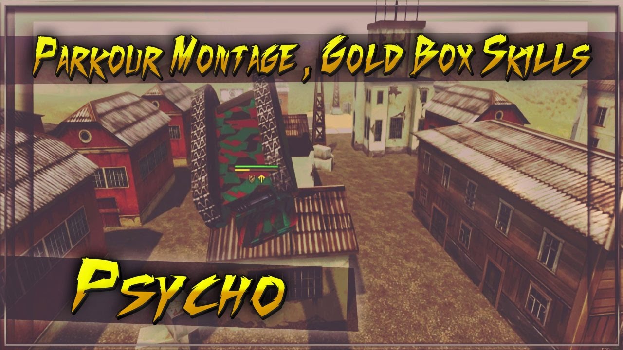 TankiOnline Parkour Montage & Gold Box Skills
