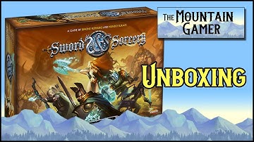 Sword & Sorcery ➤ Unboxing【ツ】Descent-Similar Dungeon Crawler, Retail Version, Can Play Solo