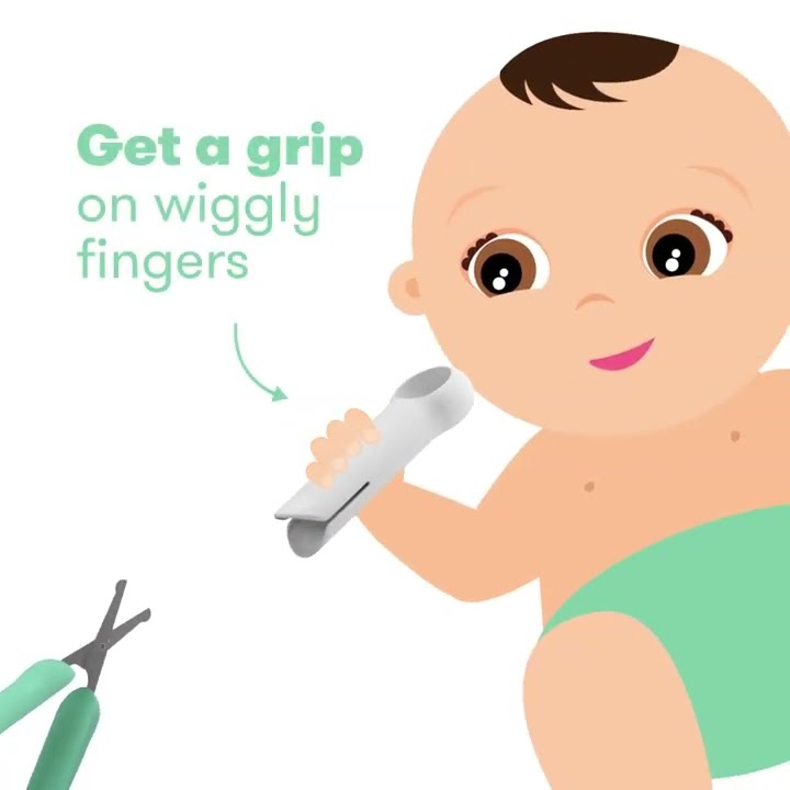 Fridababy - Easy Grip Nail Scissors