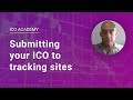 Submitting your ICO to tracking sites