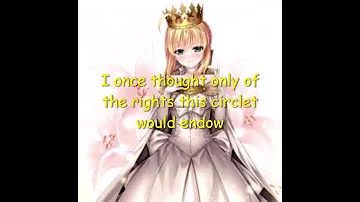 The Cost of the Crown   NIGHTCORE Lyrics