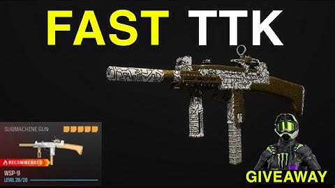 the NEW #1 WSP-9 is RIDICULOUSLY BROKEN in MW3‼️(Best WSP-9 Class Setup) - Modern Warfare 3👑