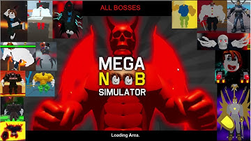 A NEW SPOOKTOBER HAS ARRIVED! Mega Noob Simulator All Bosses
