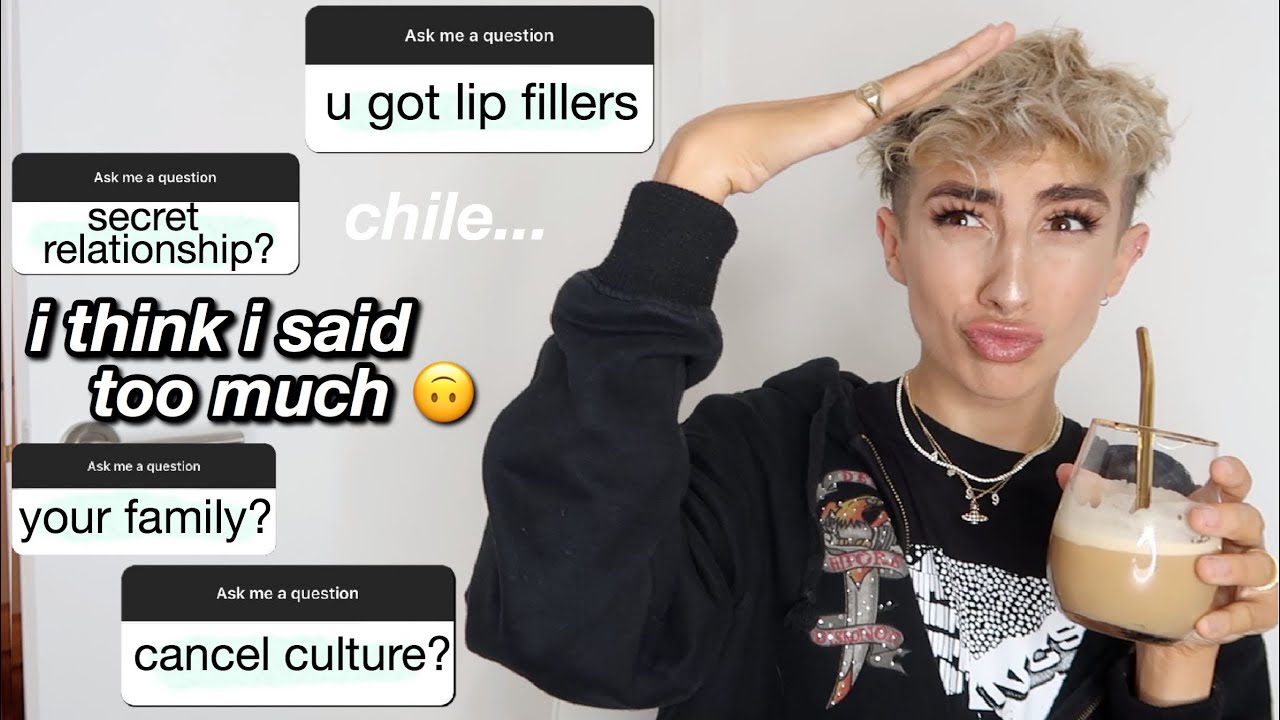 Fillers, Cancel Culture & My Family - Q&A and GRWM (oop)