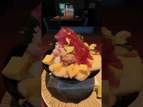 東京 立川駅南口 立川すしわさび ランチタイム 🍣 #立川グルメ #海鮮丼