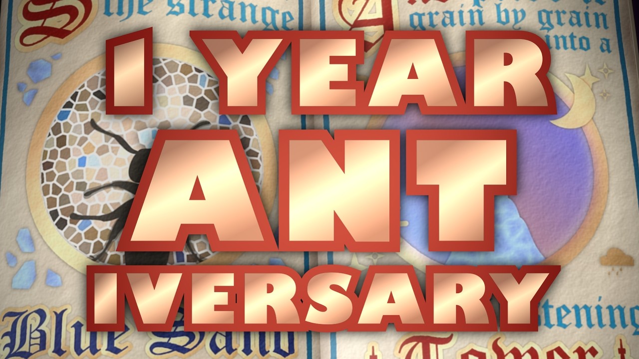 ONE FORMIC-ABLE YEAR! 🐜 (Channel Anniversary + MERCH update!)