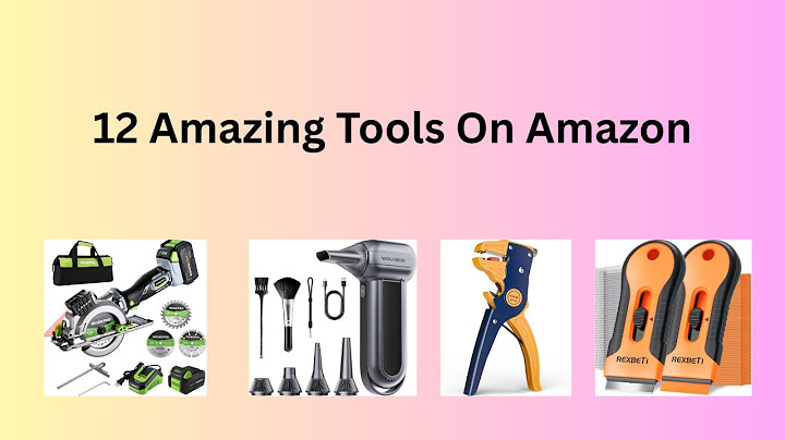 12 AMAZING Tools on Amazon You Never Knew You Needed?