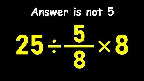 Try Solving This Tricky Math Expression!