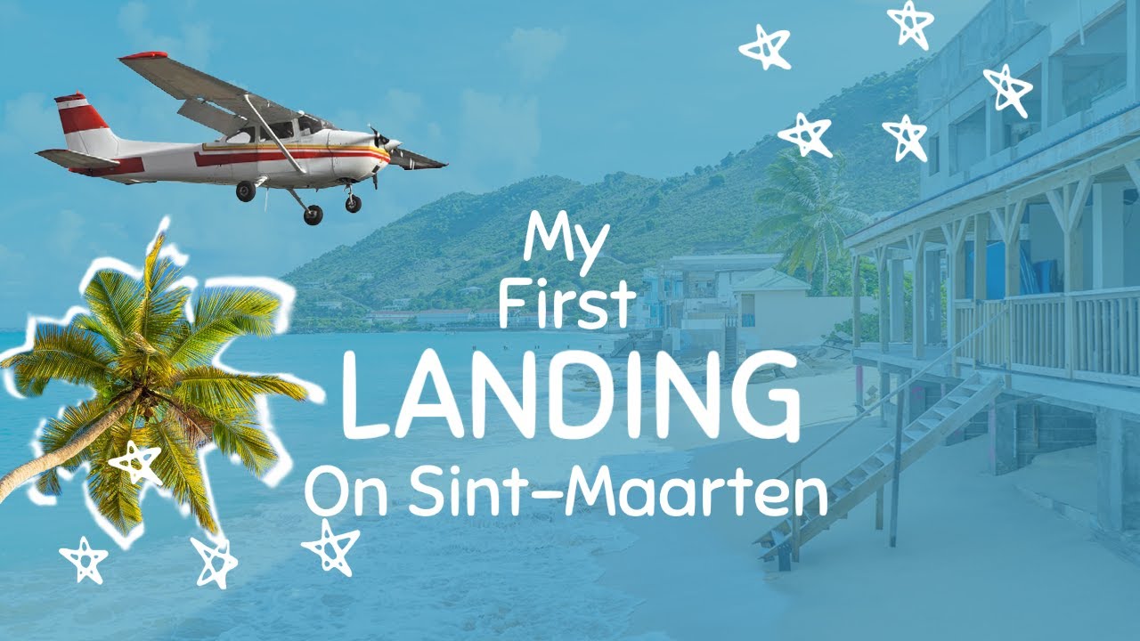 Premier cours de pilotage à Grand Case sur Cessna 172