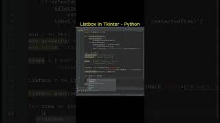 Celebrity Listbox in Python - Tkinter Listbox #pythonprogramming #tutorial Wealth