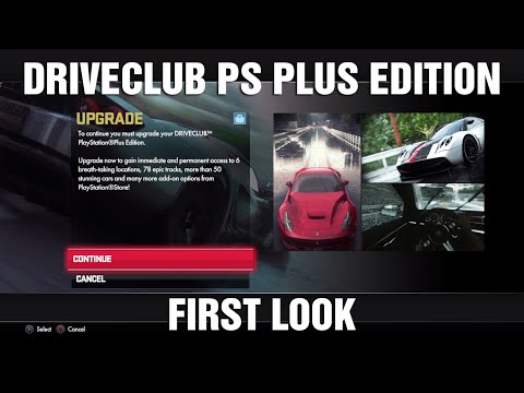 Video: „DriveClub PS Plus Edition“yra Visas žaidimas, Atėmus Kelis Automobilius Ir Takelius