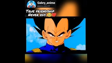 Goku Vegeta Friendship 🔥🥲 🤝 #Goku #dbz #viral #shorts #dragonball