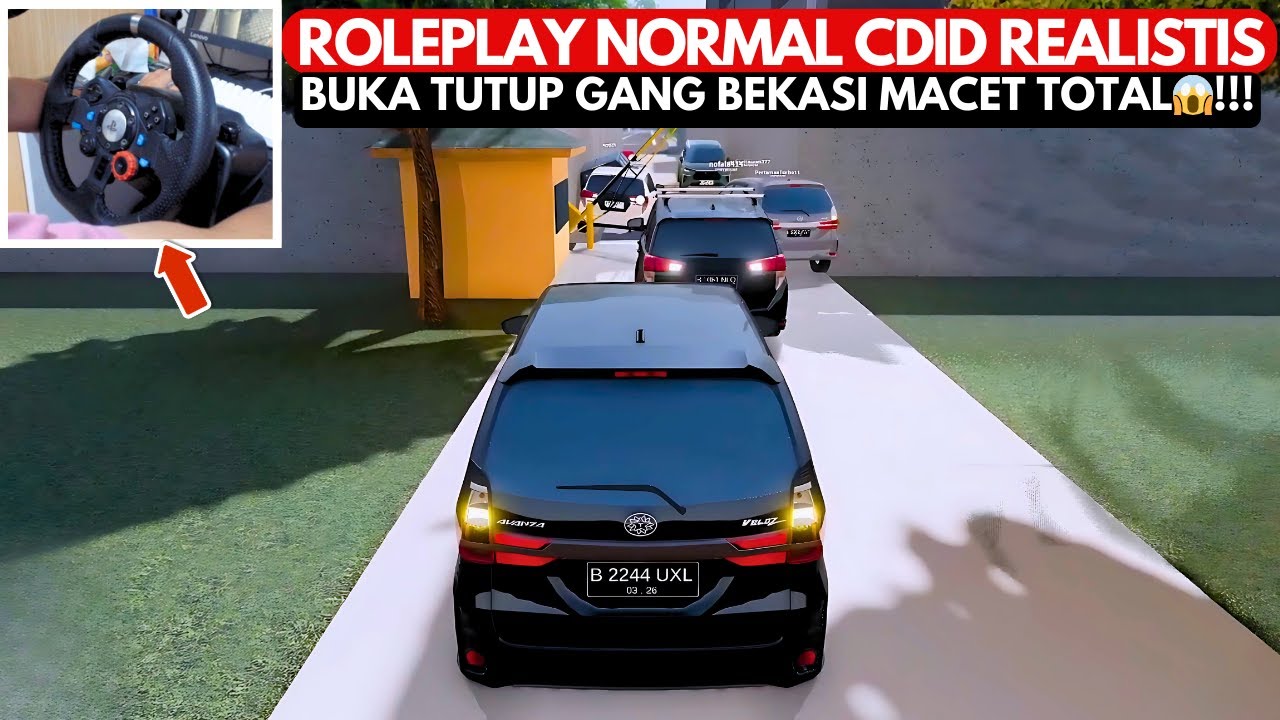 JALAN BUKA TUTUP GANG BEKASI BIKIN JALAN MACET TOTAL 😱 !! CDID ROLEPLAY- #cdidroleplay #cdidroblox
