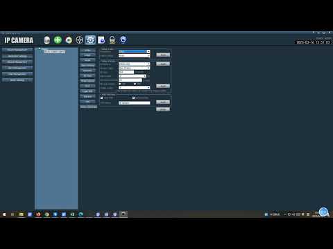 How to  change the resolution on the pc client software(HIP2P) of 5MP CCTV Camera?