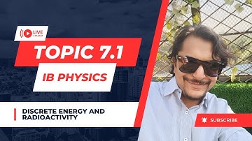 IB Physics | Topic 7 | Discrete Energy and Radioactivity