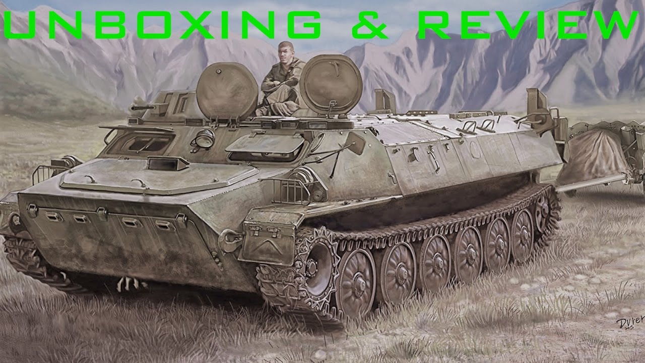 Soviet MT-LB 05578 1/35 by Trumpeter Unboxing & Review - YouTube