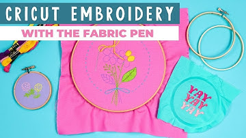 Cricut Embroidery: How to Draw Embroidery Patterns with a Cricut Machine