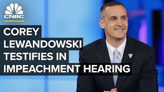 Ex-Trump campaign manager Lewandowski testifies in impeachment hearing – 09\/17\/2019