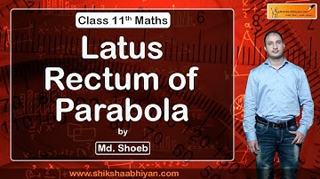 Latus Rectum of Parabola | Conic Sections | CBSE Class 11 Maths