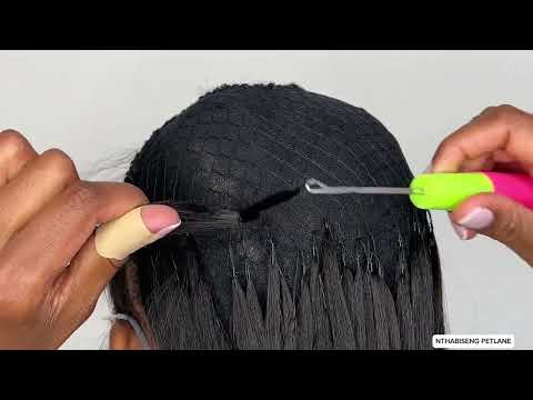 Love the crochet human hair