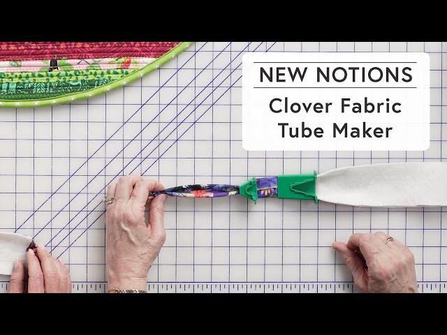 CL4022 Clover Fabric Tube Maker (Jelly Roll Sasher)