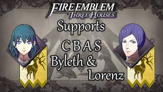 Fire Emblem: Three Houses: Byleth & Lorenz - Support Conversations