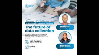 Details The future of data collection : AI, Digital Transformation,Data quality , privacy and inclusion. Update