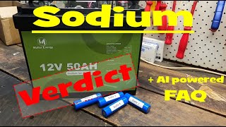 Why Sodium Batteries will not replace Lithium. AI powered FAQ and my personal outlook and verdict