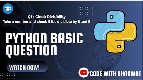 Check divisibility between two number | beginner coding program explained | Python question serires
