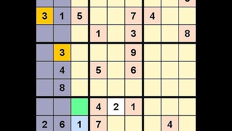 How to Solve Los Angeles Times Sudoku Expert October 4, 2022