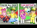 I CHALLENGED THE BIGGEST ADOPT ME FLEXER TO A FLEX OFF BATTLE! Roblox Adopt Me