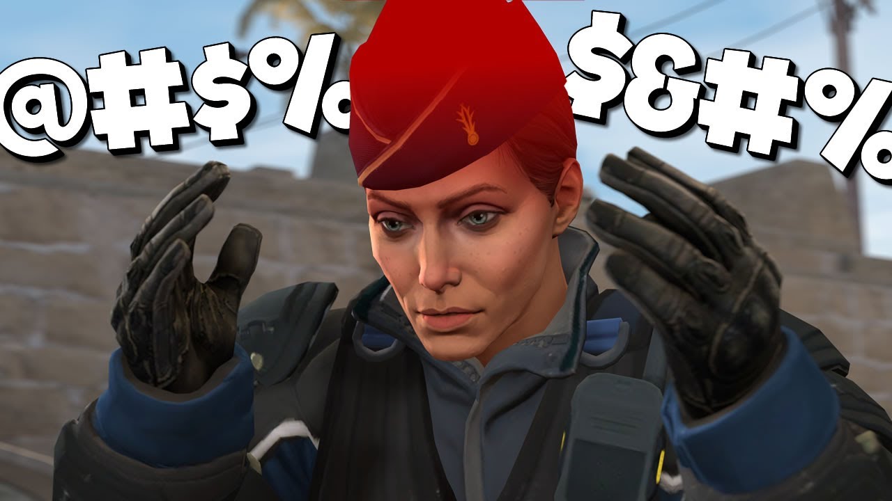 Ela deu o MAIOR RAGE do CS:GO!!! - YouTube