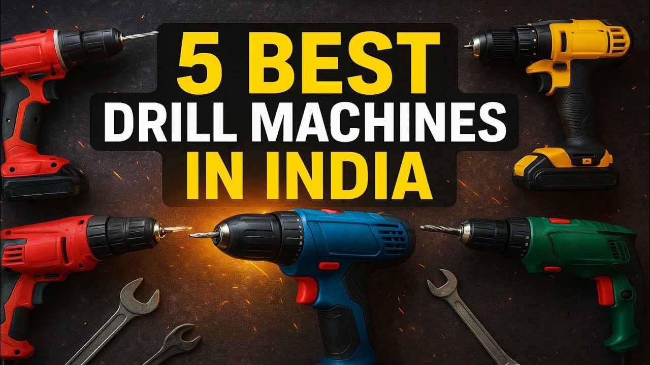 5 Best drill machine | Best drill machine for home use | Best drill ...