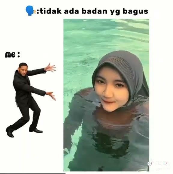 hijab bernang baju transparan #cewekkacamata #gemoy #hijabdealer