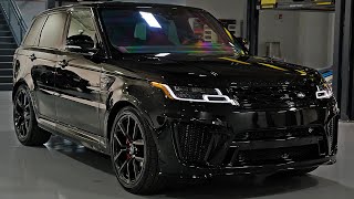 Range Rover Sport SVR (2022) - Детали экстерьера и интерьера (роскошный внедорожник)