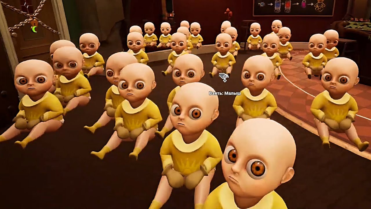 ШКОЛА В ЛАБОРАТОРИИ ДЛЯ ЛЫСЫХ ? ИГРА The Baby In Yellow