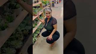 At Home Depot Getting Some Plants