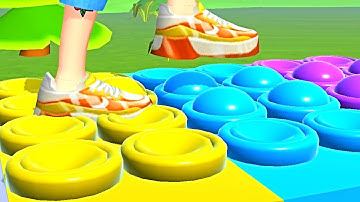 Tippy Toe - New Update ASMR Relaxing ! All Levels Gameplay (41) android, ios