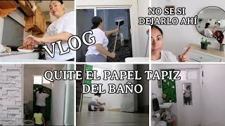 🔊DEJARÉ AHÍ EL ESPEJO?🥴/PINTÉ EL BAÑO DE ABAJO🤭/Alin VM👩🏻