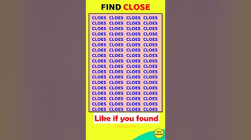 How Good Are Your Eyes🔥 | Find the ODD ONE OUT | Find the Differences #shorts #youtubeshorts