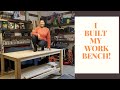 I built a simple and easy mobile workbench! / DIY