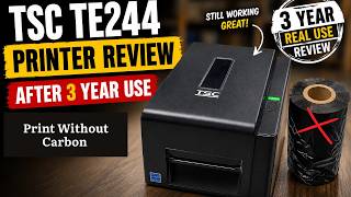 TSC TE 244 barcode Printer After 3 Year Use | कौन सा लेबल लगेगा | Page Setup.