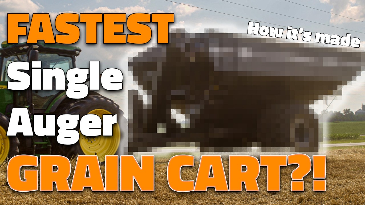 How This Grain Cart Can Fill a Hopper Trailer in 60 Seconds