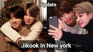 Jikook moments/ Jungkook fed Jimin when they were in New york