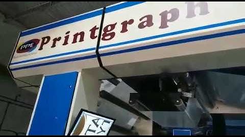 Sleeve Technology with High Speed Flexo Stack Type Printing Press 2 Colour Job by Printgraph,India.