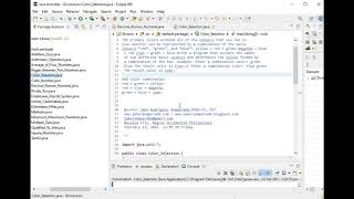 Color Combination in Java