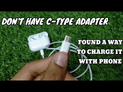 I Found A Way To Charge Aipods Pro With Phone? |Now You Don't Have To Buy Type-C Adapter?