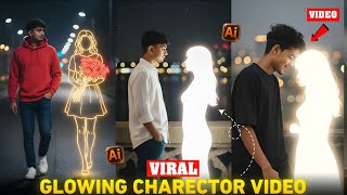 Viral Glowing Charector Photo Editing Tutorial | Instagram Asthetic Glowing Charector video editing screenshot 5