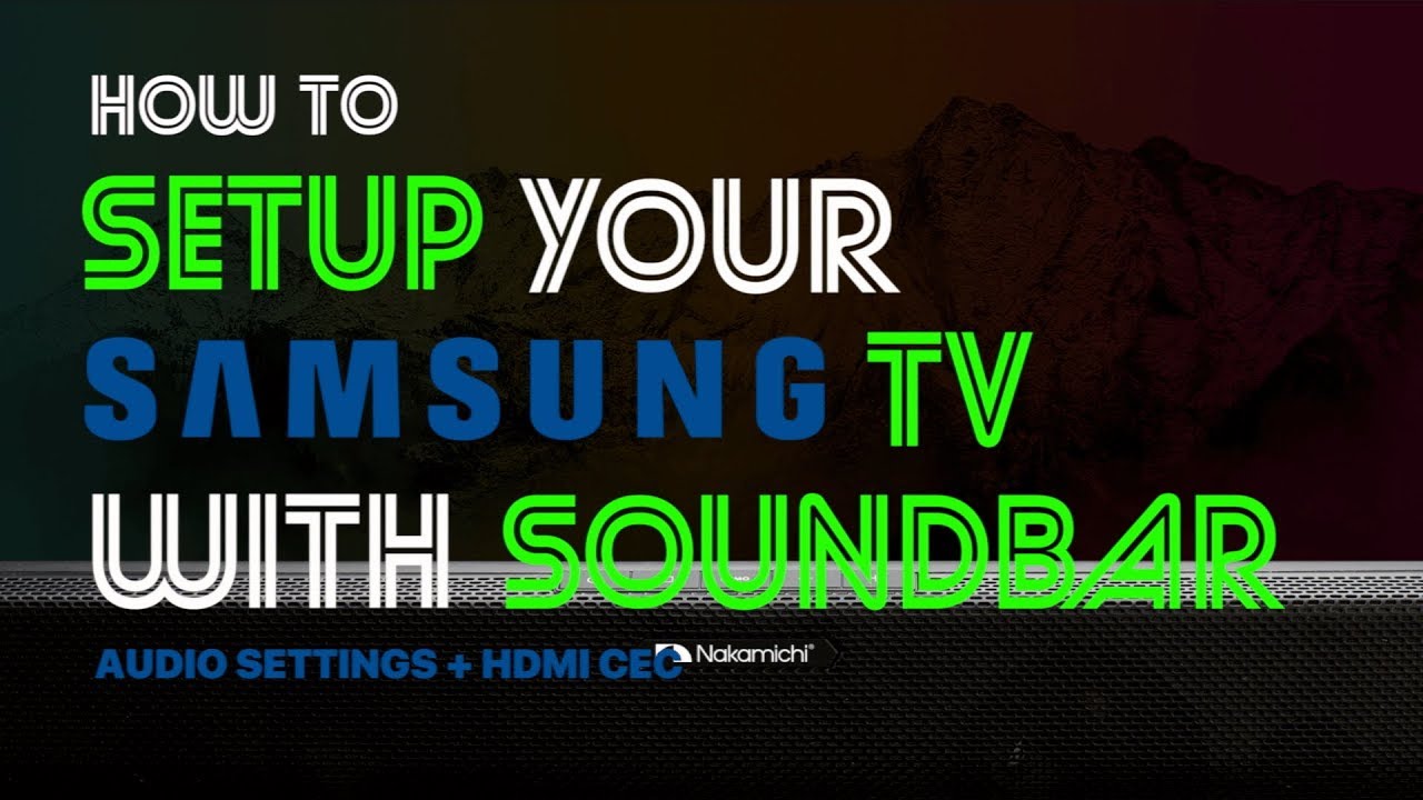 HDMI-CEC & Audio | How to Setup Your With TV [Full Ver.] - YouTube